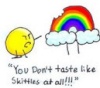 Funny rainbow